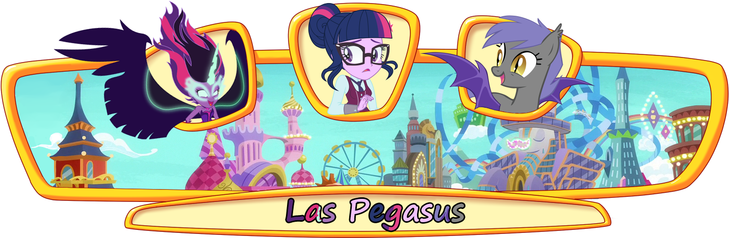 269705684 Laspegasus - Cartoon (1500x500), Png Download