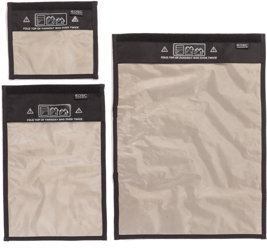 Black Hole Faraday Bag Window Kit - Wood (600x600), Png Download