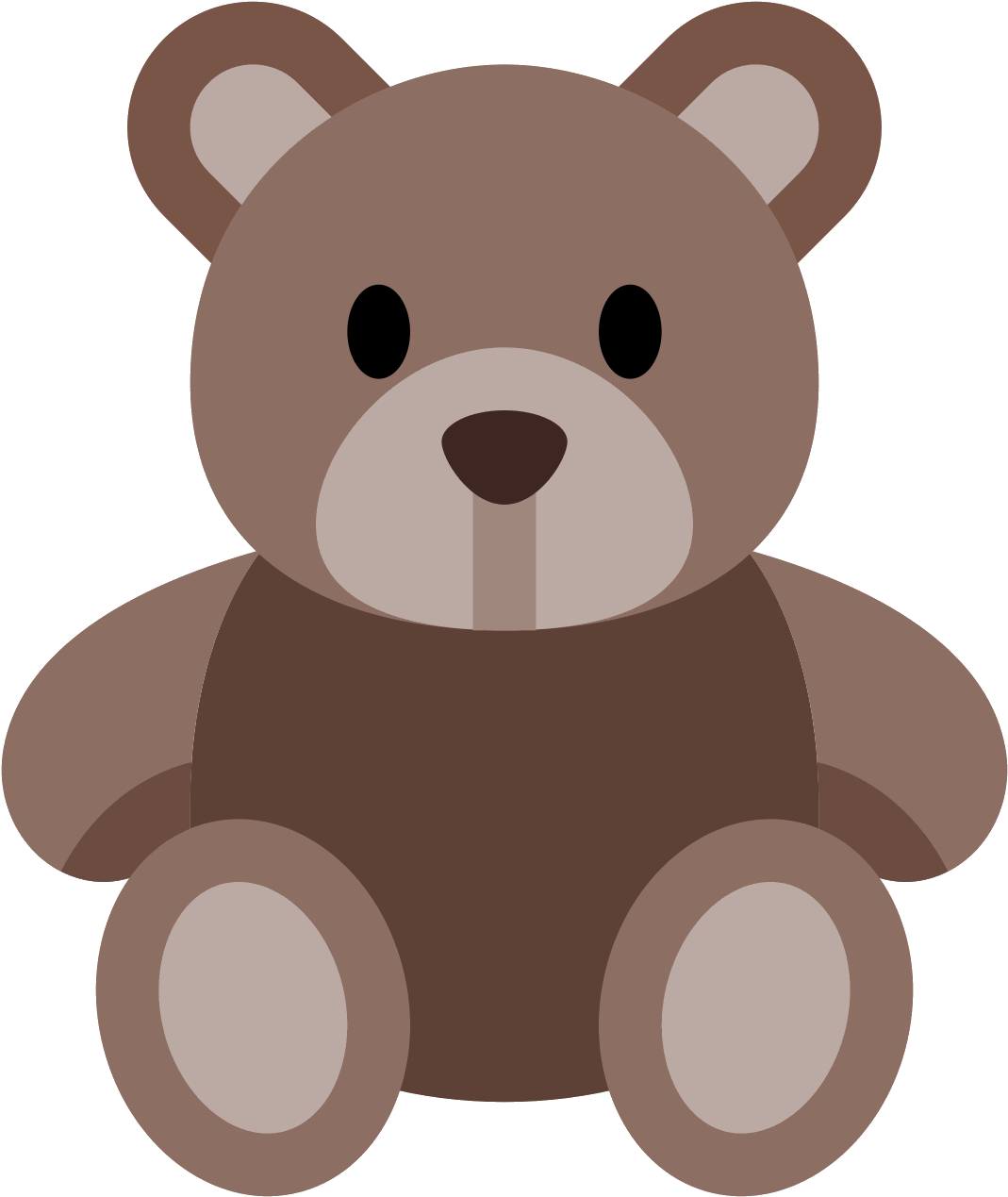 Teddy Bear Icon - Peluche Icone (1600x1600), Png Download