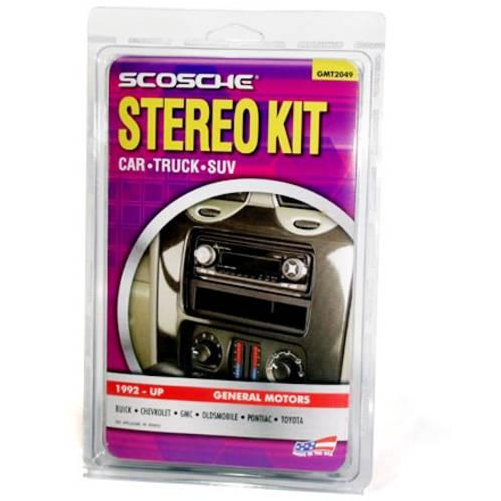 Ended - Scosche Car Stereo Installation Kit For Gm Vehicles (1000x1000), Png Download