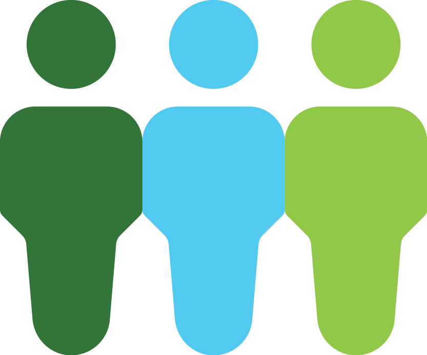 Learn About 23andme Services - Clipart Green And Blue (833x694), Png Download