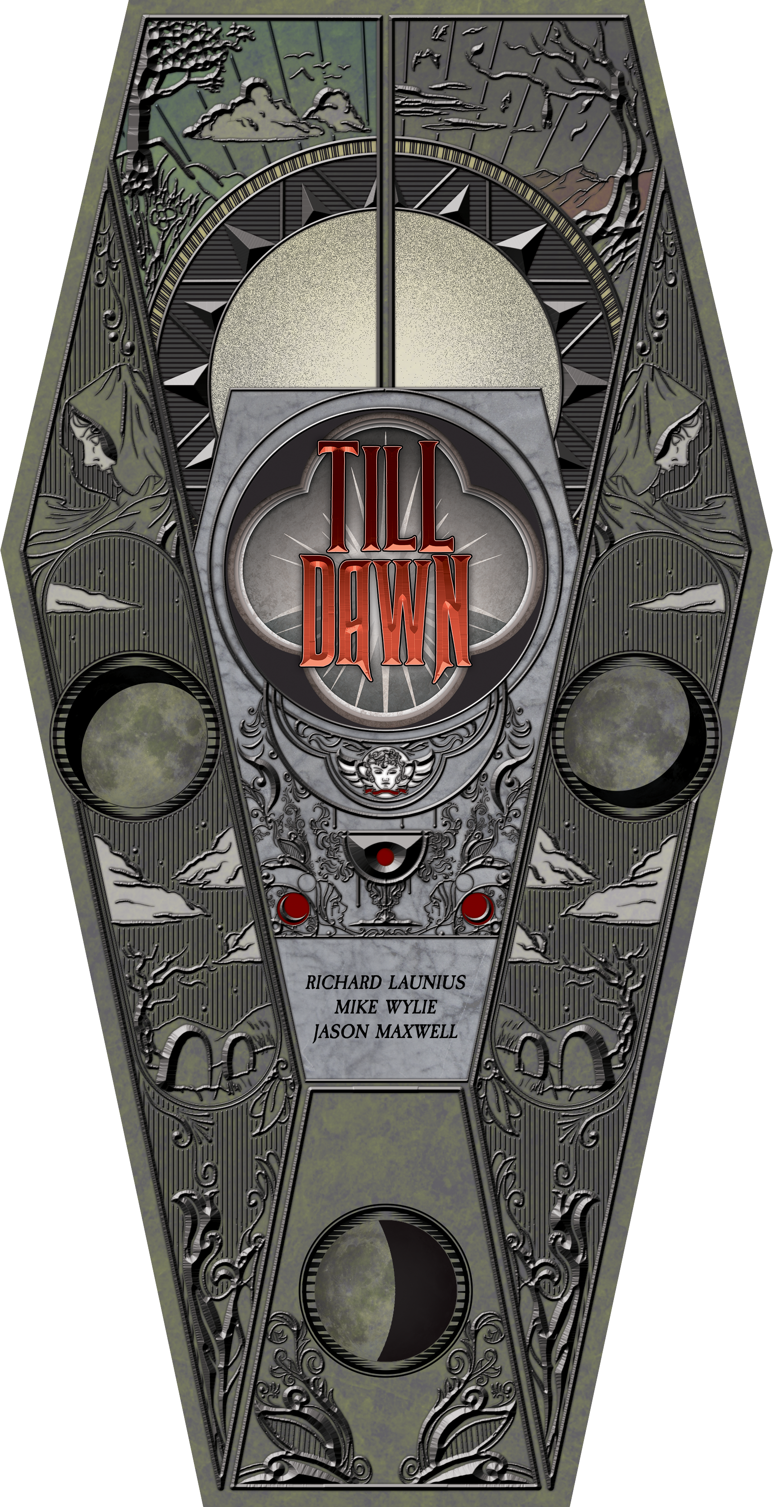 Till Dawn - Till Dawn Board Game (1574x3069), Png Download