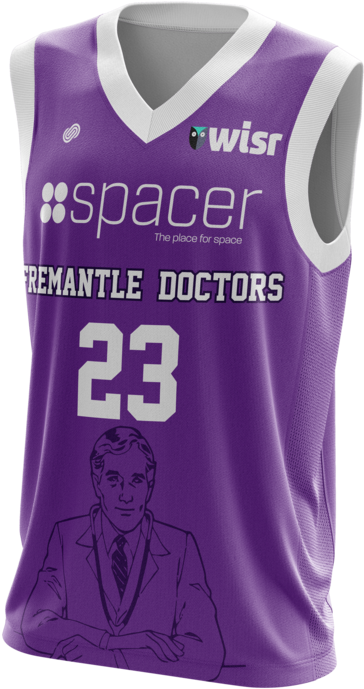Fremantle Doctors Reversible Basketball Jersey - Jersey (700x700), Png Download