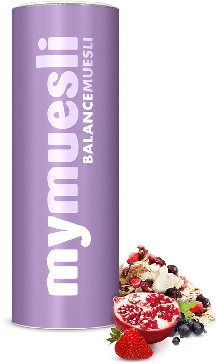 Product-balance - Mymuesli Bio-müsli Brombeer-granola, 575 G (750x1177), Png Download