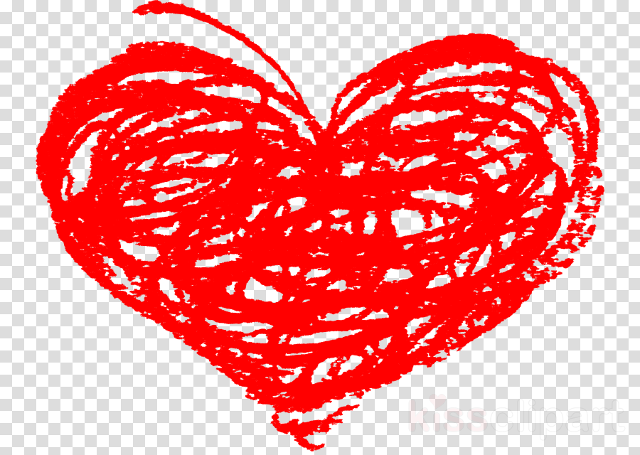 Doodle Heart Png Clipart Heart Clip Art - Heart Clipart Doodle Scribble (900x640), Png Download