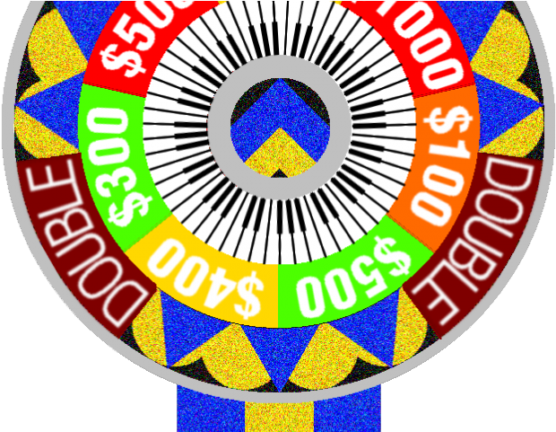 Roulette Wheel Clipart Roullete - Wheel (640x480), Png Download