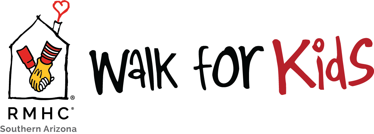 Ronald Mcdonald House Charities Of Southern Arizona - Ronald Mcdonald Walk For Kids Logo (1215x436), Png Download