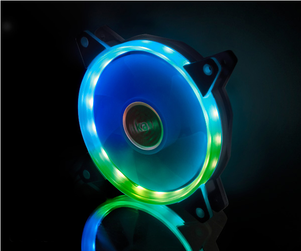 Akasa Vegas Ar7 - Akasa Vegas Ar7 120mm 1500rpm Addressable Rgb Led Fan (660x550), Png Download