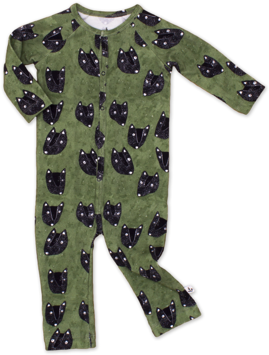 Noé & Zoë Playsuit Skunk - Frog (960x720), Png Download