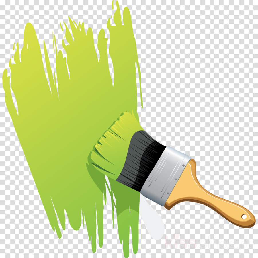 Paint Brush Clipart Transparent (900x900), Png Download