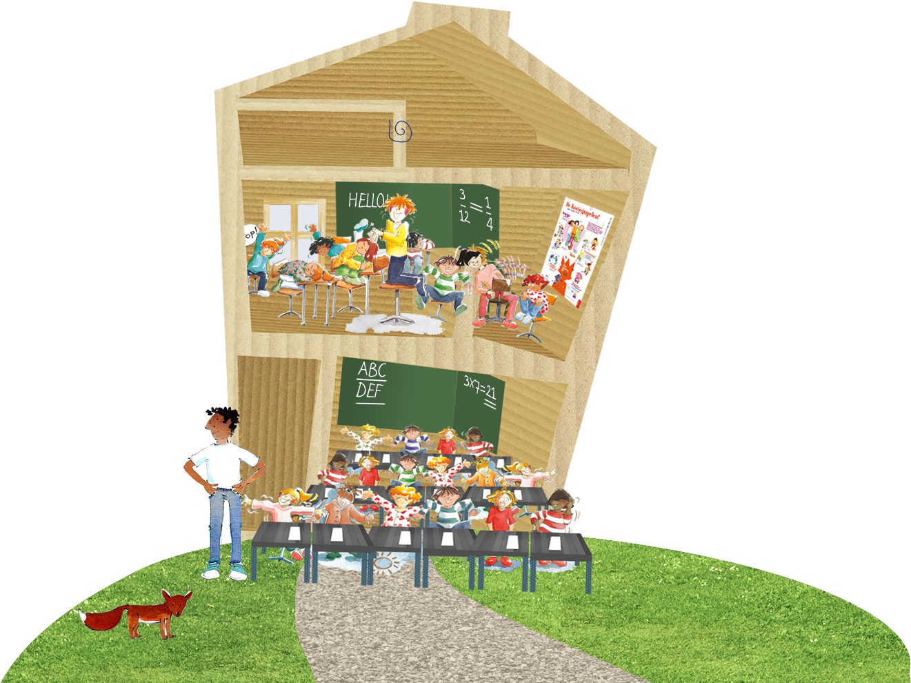 5 - Lawn (1321x990), Png Download