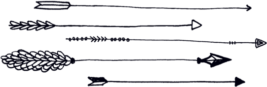 Arrows - Dainty Arrow Tattoos (690x690), Png Download