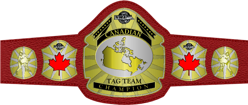 Nwa Canadian Tag Team Championship - Emblem (800x400), Png Download