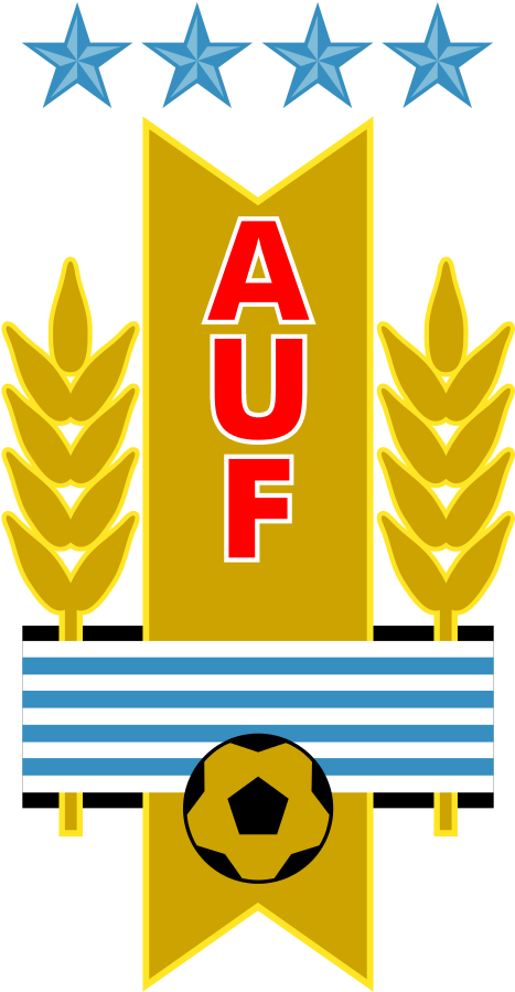 Uruguay National Football Team - Uruguay National Team Logo (569x1024), Png Download