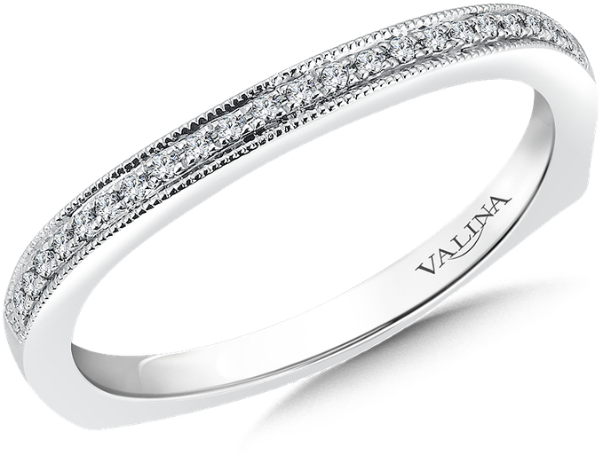 Valina Wedding Band Valina Wedding Band - Wedding Ring (800x800), Png Download