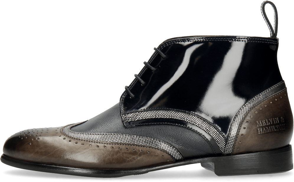 Ankle Boots Sally 30 Stone Fermont Steel Navy Oriental - Work Boots (1024x1024), Png Download