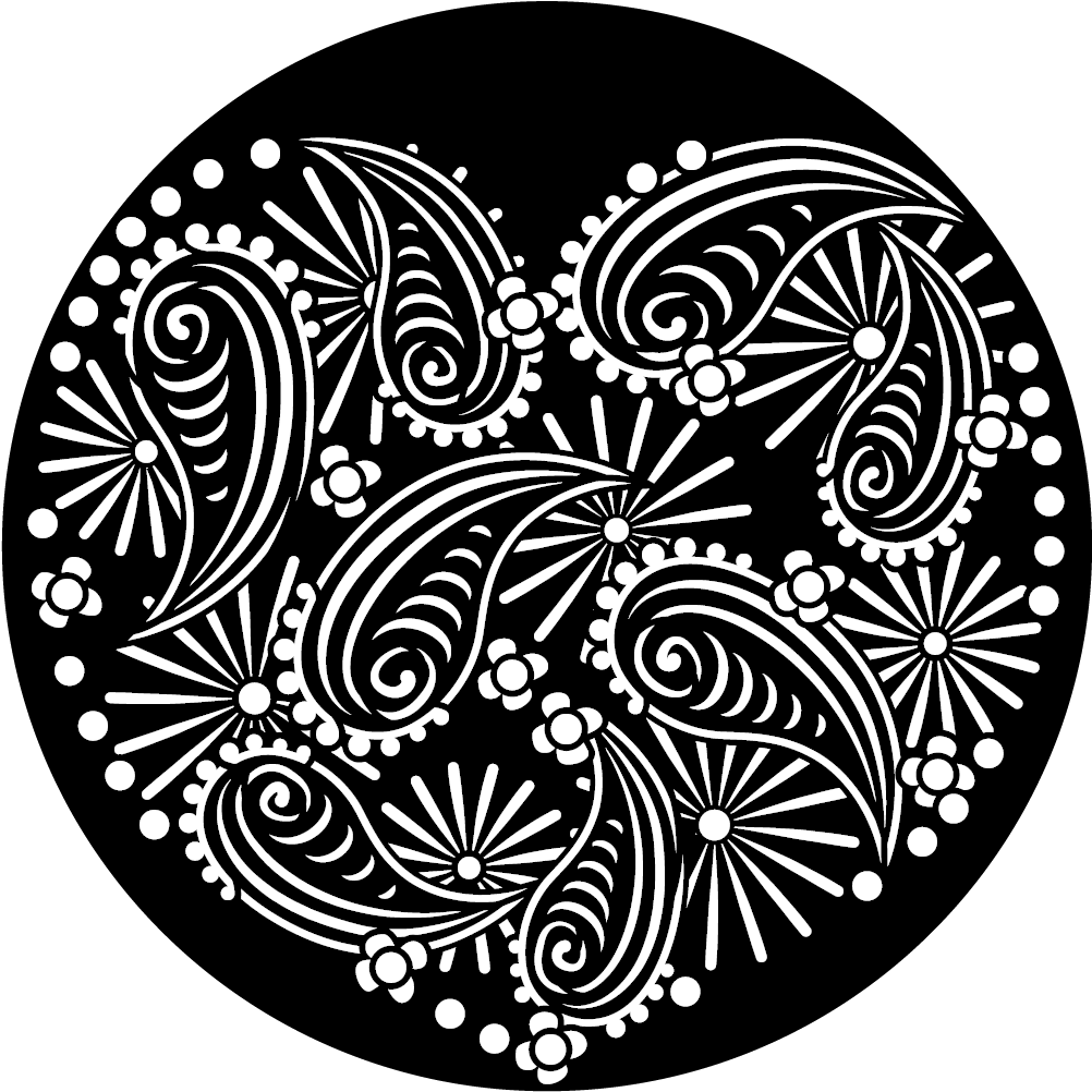 Apollo Design Me-9093 Paisley Heart Steel Pattern - Design (1200x1200), Png Download