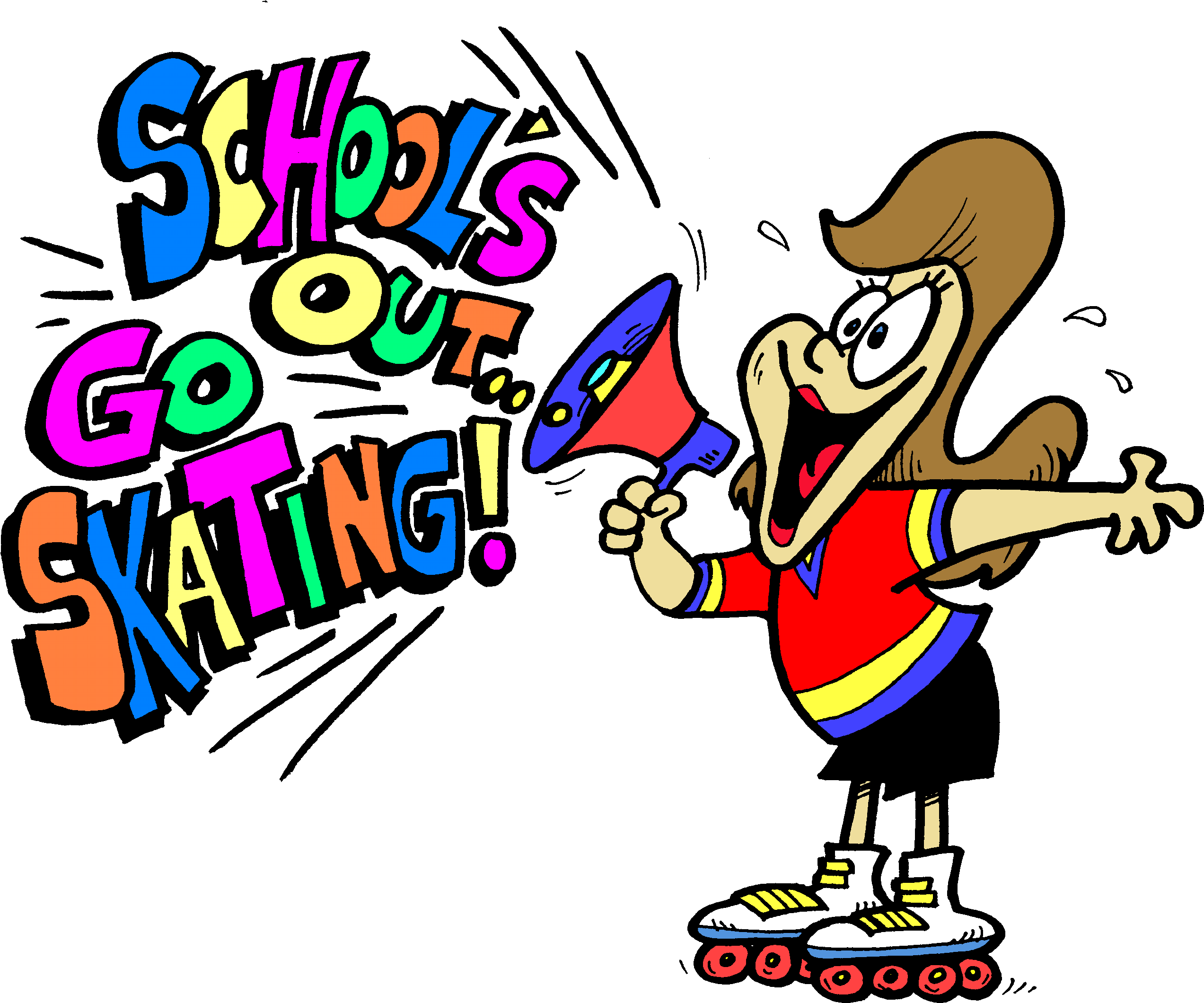 Clip Art Clip Art Roller Skates (2633x2153), Png Download