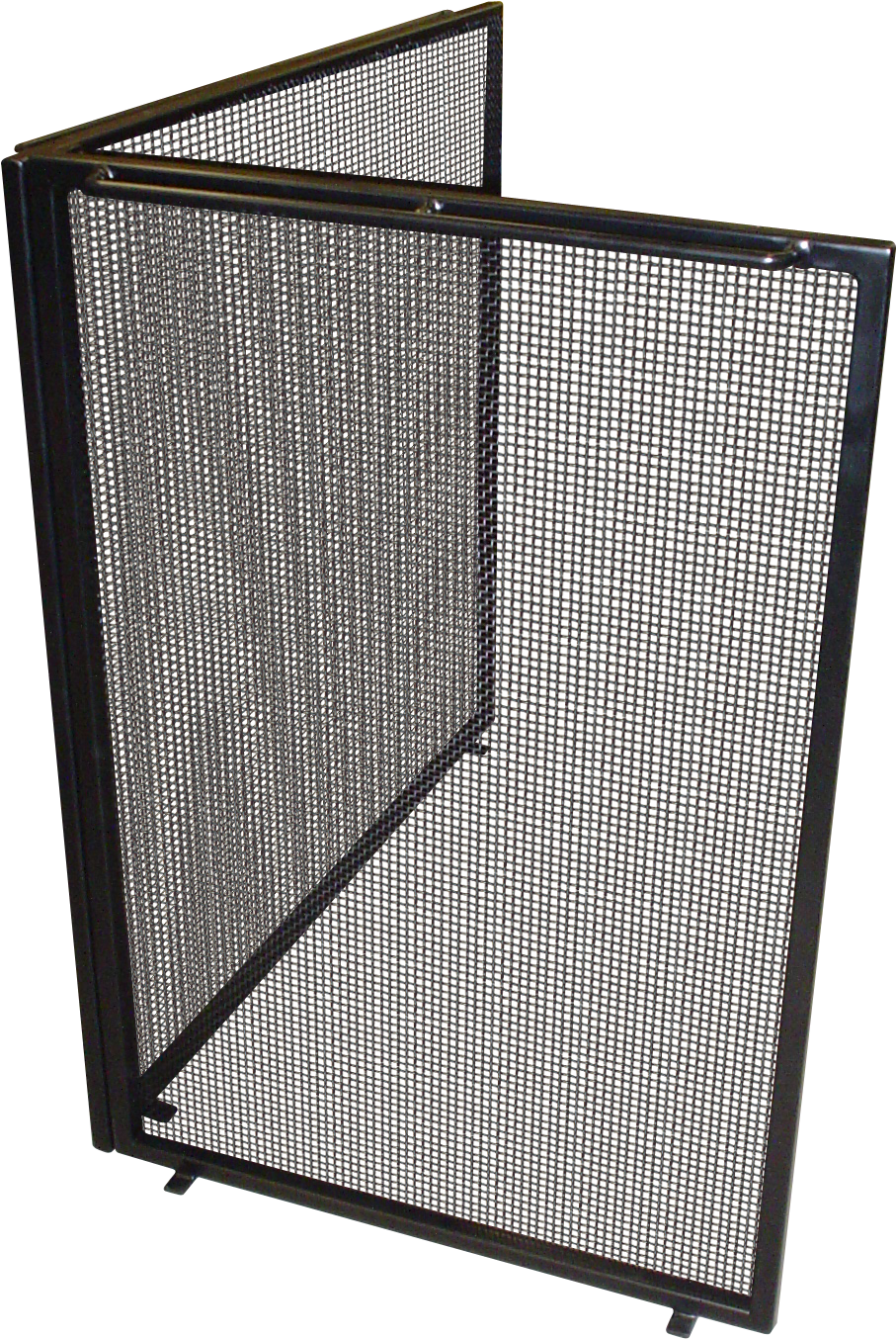 Fireplace Screen - Corner Fireplace Screen (1104x1510), Png Download