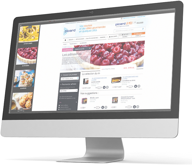 Imac Traffic Fr - Computer Monitor (720x700), Png Download