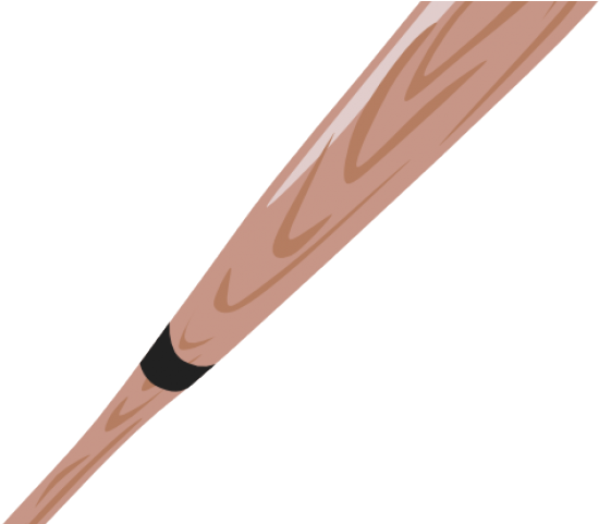 Cartoon Baseball Bats - Baseball Bat And Ball Clipart (640x480), Png Download