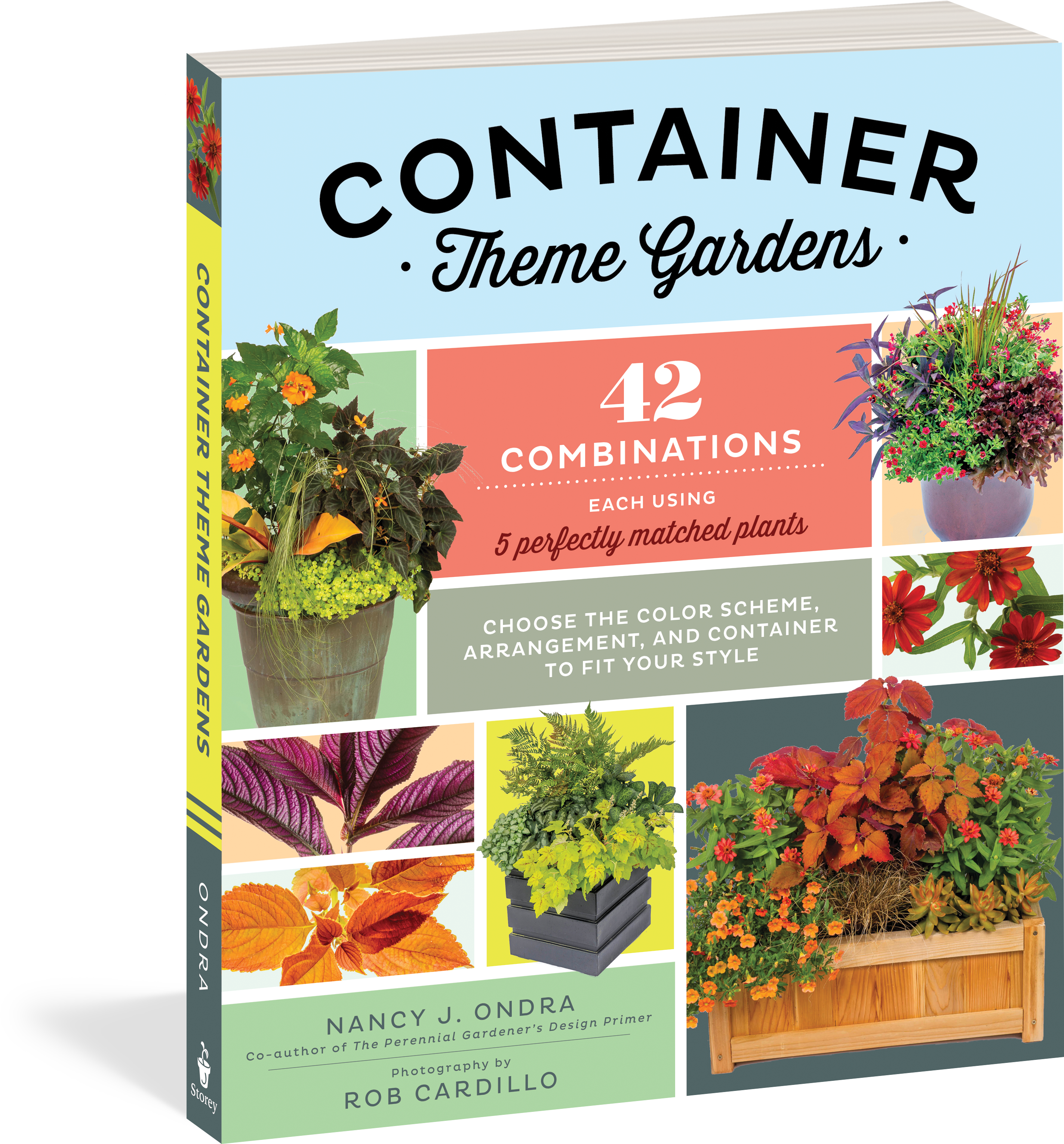 Cover - Container Theme Gardens: 42 Combinations, Each Using (2846x3060), Png Download