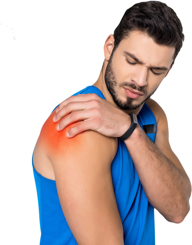 Shoulder Pain Treatment In Tampa - Shoulder Pain Hd (800x779), Png Download