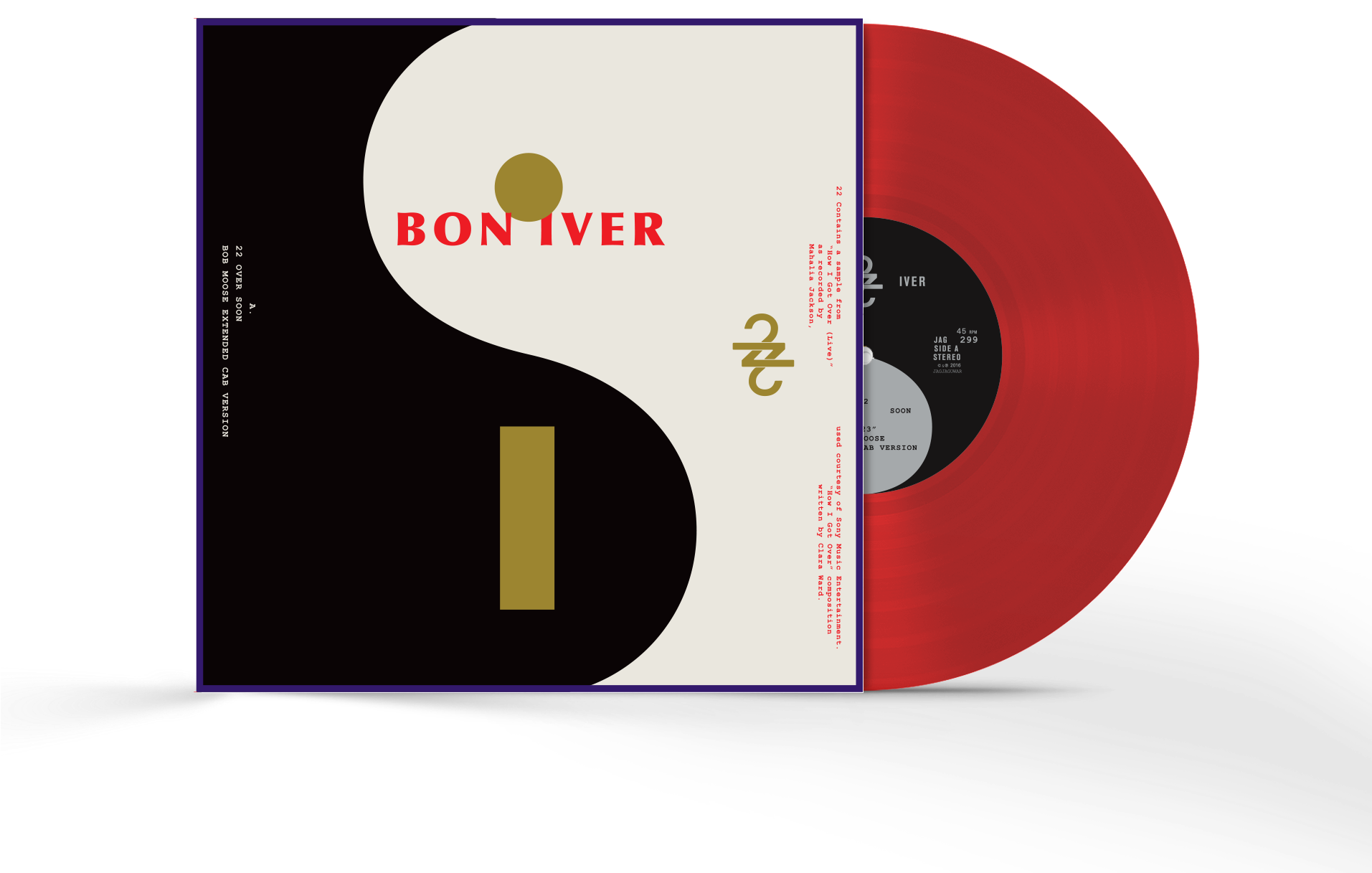 Designing Bon Iver S A Million An - 22/10 - Bon Iver - Download (1912x1390), Png Download