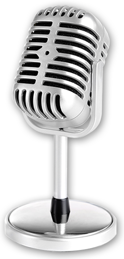 Radio Station Microphone Png Transparent Clip Art Stock - Pinnacle Of Chesky Voice (250x523), Png Download