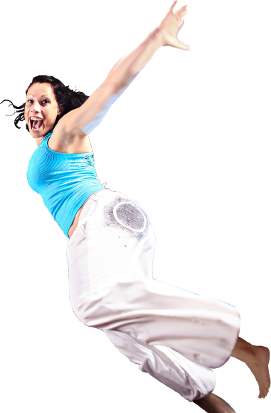 Zumba Girl - Pilates (381x580), Png Download