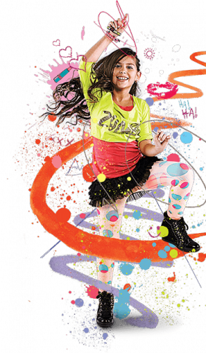 De Los Creadores De Zumba Fitness Llega La Versión - Zumba Kids (293x500), Png Download