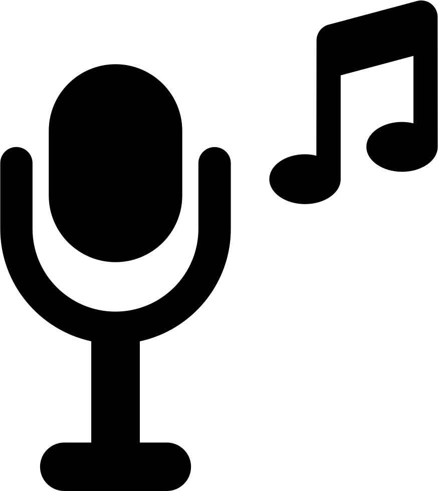Radio Microphone - - Iconos De Radio Png (874x981), Png Download