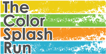 The Color Splash Run A Logo, Monogram, Or Icon Draft - Logo (500x292), Png Download