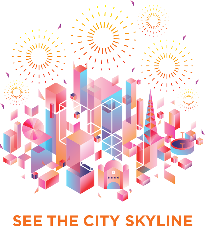 See The City Skyline - City Church (719x842), Png Download