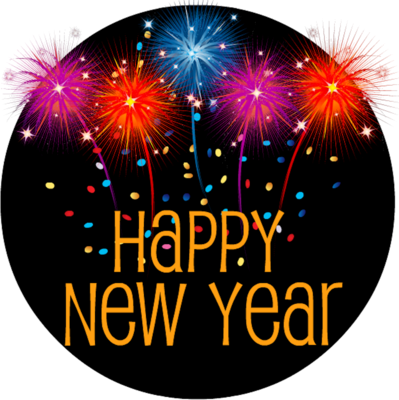 Closing Early-new Year's Eve - New Years Day Clip Art (399x400), Png Download