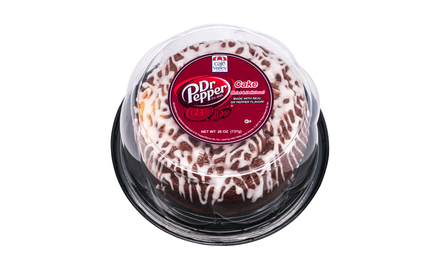 Cafe Valley Dr Pepper Cake (900x550), Png Download