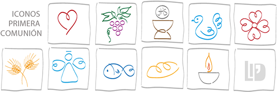 Primera Comunión - - Drawing (600x297), Png Download