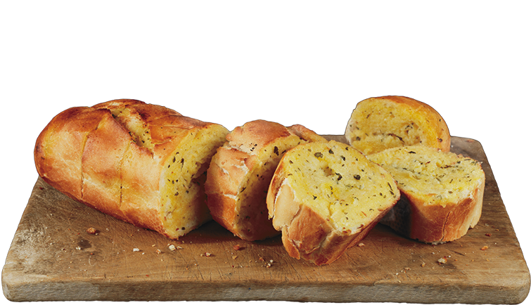 Domino's Fresh, Hot, Traditional Loaf Of Garlic Bread - Domino Garlic Bread (800x500), Png Download