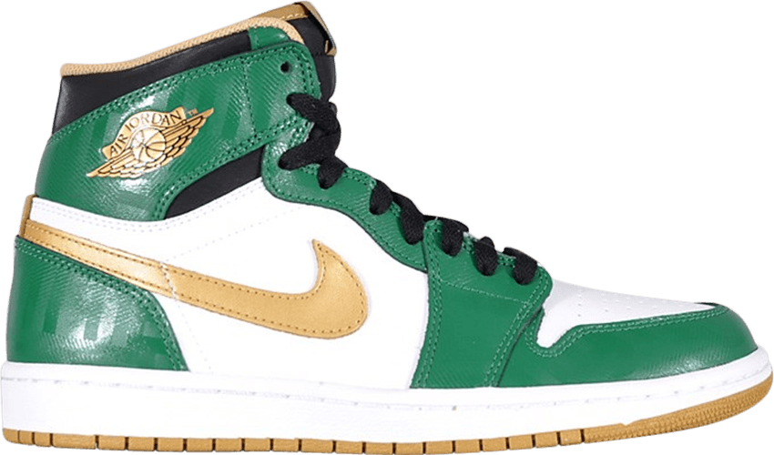 Air Jordan 1 Retro High Og 'celtics' - Celtic 1s (850x500), Png Download