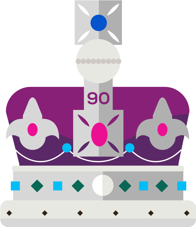 Happy Birthday Your Majesty - Emoji Queen Elizabeth (800x800), Png Download