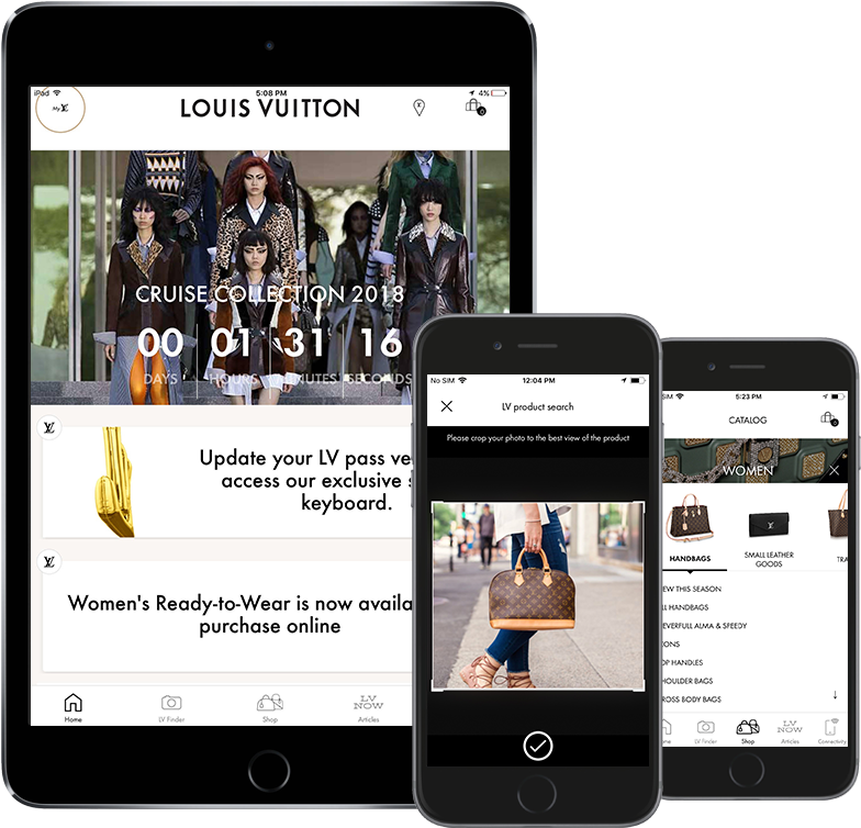 Louis Vuitton App (900x800), Png Download