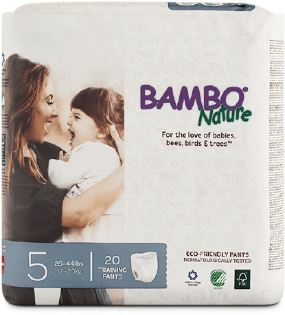 Eco-friendly Training Pants - Bambo Nature Diapers (480x480), Png Download