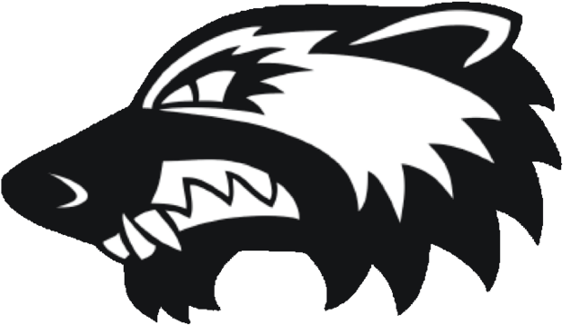 Wolverine Mascot Clipart - Wolverine Clipart Black And White (799x525), Png Download