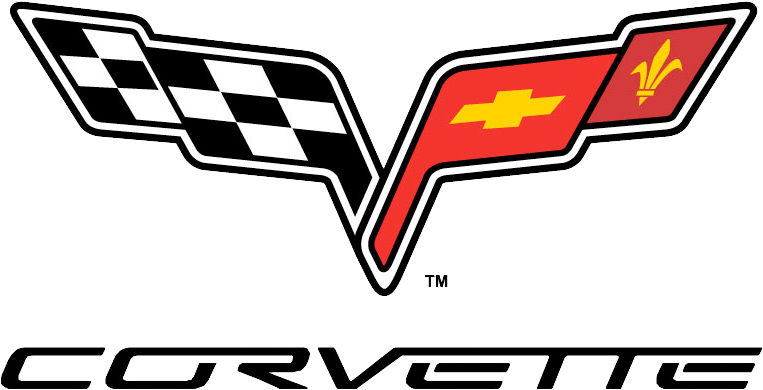 Corvette Logo - Corvette Z06 Logo (1024x768), Png Download