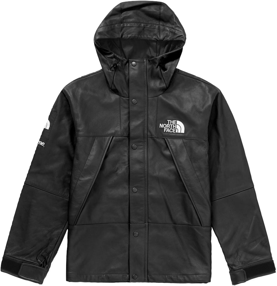 Supreme/the North Face Leather Mountain Parka - The North Face (984x984), Png Download
