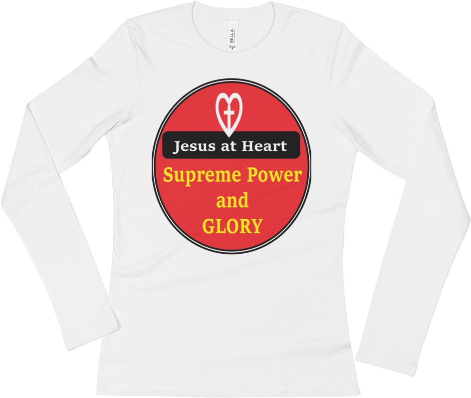 Ladies' Long Sleeve T-shirt - Long-sleeved T-shirt (1000x1000), Png Download