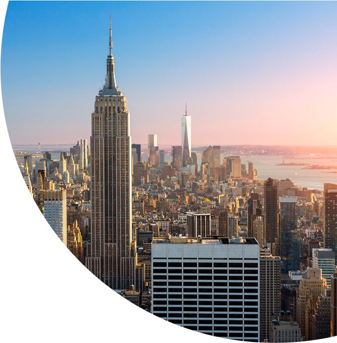 New York City Skyline - New York City (678x684), Png Download