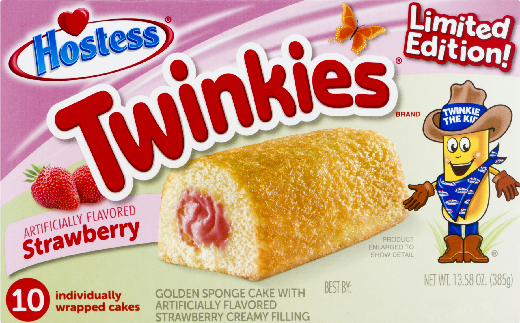 New Hostess Usa Cotton Candy Twinkies 10 Count Limited (1800x1800), Png Download
