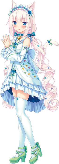 Vanilla Casual Dress - Neko Vanilla (452x700), Png Download
