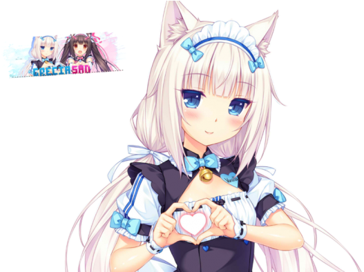 #неко Пара #nekopara #vanilla Neko - Nekopara 4k (700x393), Png Download